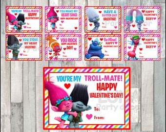 Sesame Street Valentine's Day Cards instant download