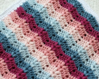 Dragonfly Dreams Crochet Baby Afghan or Blanket Pattern PDF