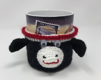 Patchwork Cow Mug Rug and Patchwork Block Pattern