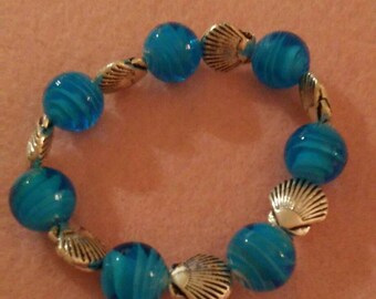 Kasa Natural Shell Beaded Bracelet