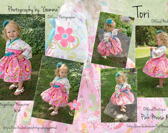 Birthday Dress - Birthday Outfit - Girls Twirl Dress - Thanksgiving Dress - Toddler Clothes - Toddler Thanksgiving - 12 mos to 14 years