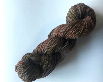 Hand Dyed Handspun Destash Yarn