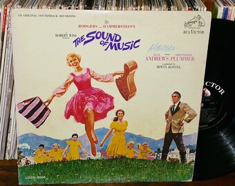 The Sound Of Music Vintage Vinyl Motion Picture Soundtrack Record