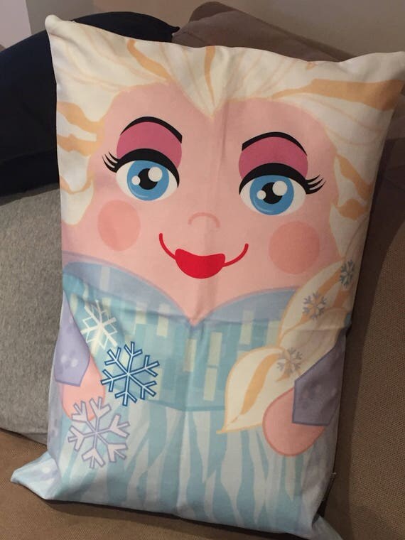 Frozen Sister 'Hero Hugger' Decorative Pillowcase Custom Design Elsa!