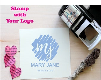 Custom Stamp for Business, Custom Rubber Stamp with your Logo, Business Stamp , Personal or Weddings