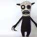 Monster Plush Animal Doll Creepy Scary Doll Oddity Weird Art Doll Stuffed Animal