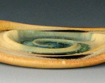 CERAMIC SOAP DISH #15 - Porcelain Soap Dish - Ceramic Soap Holder - Bar Soap Dish - Soap Saver - Pottery Soap Dish - Handmade Soap Dish