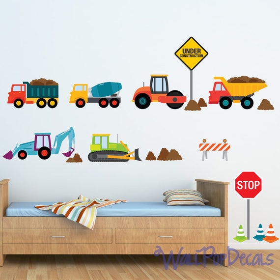 Train Wall Decal Transportation Wall Decal Car Wall Decals