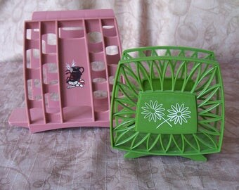 Vintage pair of napkin holders. C2-521-1