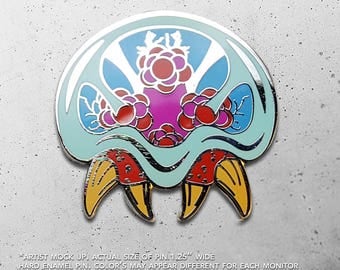 Metroid / Samus / Prime / Super Metroid / Samus Aran / SNES / Parasite / Hat Pin / Lapel Pin / Hard Enamel / Pin / Lapel Geek Pin