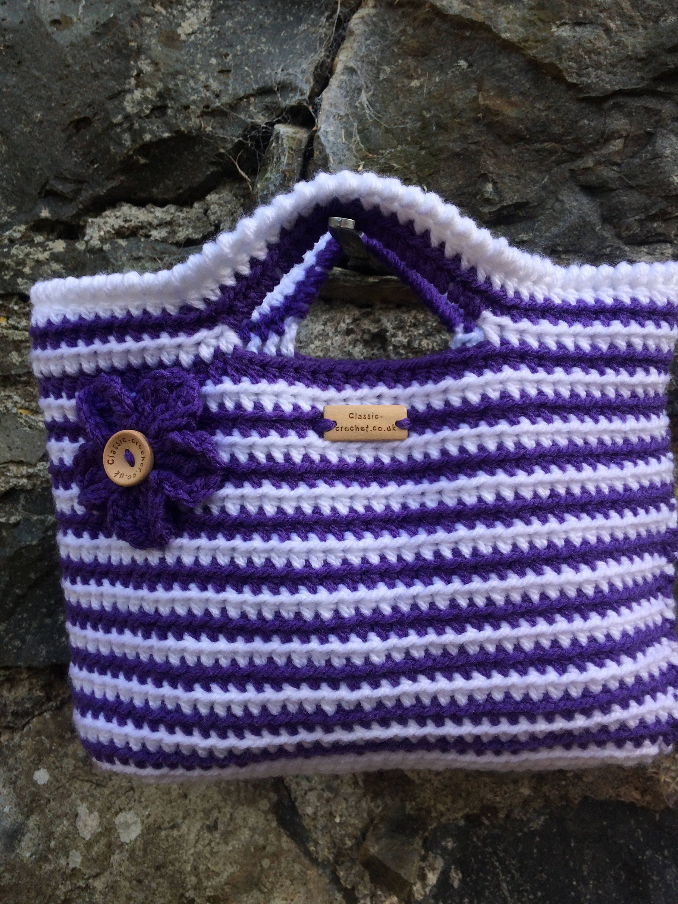 personalised woven bag