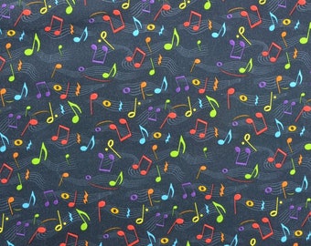 Music fabric | Etsy