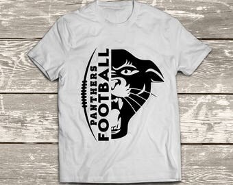 Panthers Football Instant Download Files - SVG, DXF, EPS, Silhouette Studio, Vinyl Cut Files, Digital Cut Files -Use Cricut and Silhouette