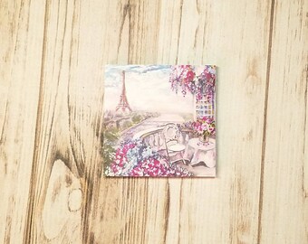 Morning in Paris sticky notes
