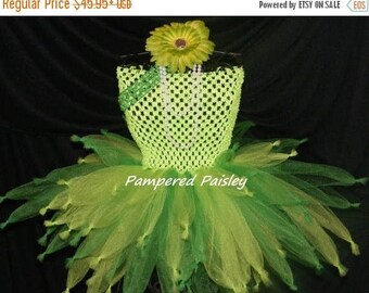 Halloween sale BIRTHDAY SALE Tinkerbell costume, Tinker bell costume, Fairy Tutu Dress, Halloween Costume, Tinker Bell Tutu Dress, Tinkerbel