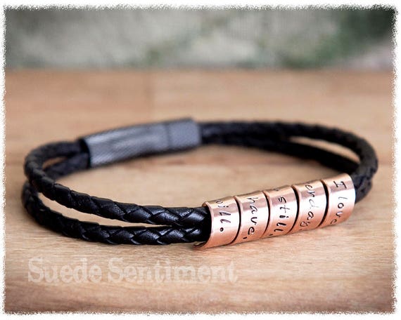 Anniversary Gifts For Men Mens Personalized Jewelry Copper