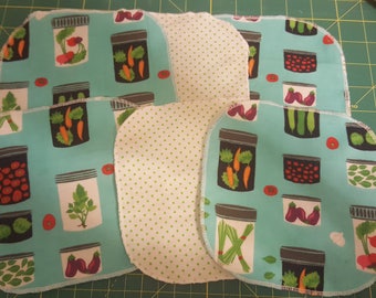 Mason Jar themed reusable napkins or wipes