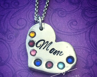 Handmade Alexandra Pewter Necklace - NN3531