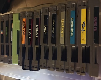 Large Lot of Vintage Nintendo NES Games