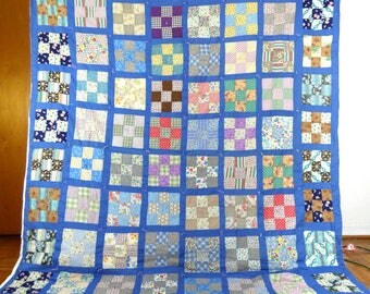 1930s Vintage Hand Sewn quilt