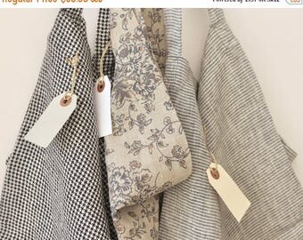 ON SALE Linen Bag, Linen Shoulder Bag, Linen Shopper, Casual Linen Tote, Fabric bag
