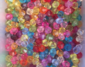 Lot tiny bicones size 3 mm