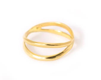 Intertwined | Stackable Wedding Band