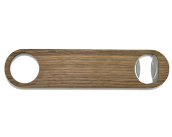 Custom Bottle Opener - Father's Day Gifts Under 25 - Personalized Wooden Gifts - Custom Wooden Bottle Openers - Beer Bottle Opener Gifts