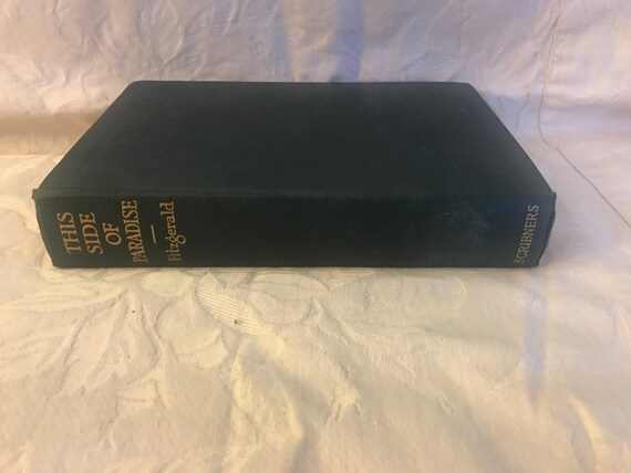 Fitzgerald First Edition This Side Of Paradise