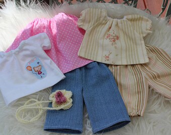 Clothes for 14 inch waldorf doll, steiner doll
