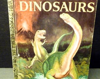 Dinosaurs - A Little Golden Book - 1972
