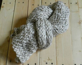 Newborn Knit Wrap - Newborn Wrap - Baby Wrap - Aspen Tweed Wrap - Newborn Stretch Wrap - Photo Prop - Newborn Photo Prop