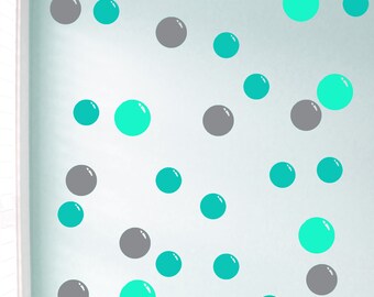 Bubble Wall Decals. Bathroom Decals. Wall Decor. Green Decals. Vinyl Decals. Nursery wall decal. Wall sticker. Home decor decals.