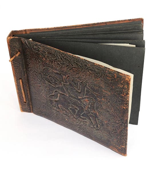 Photo Album Vintage Old Large Photoalbum 70s Handmade