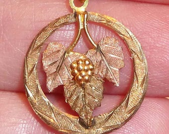 Black Hills Solid Gold Pendant ~ Beautiful