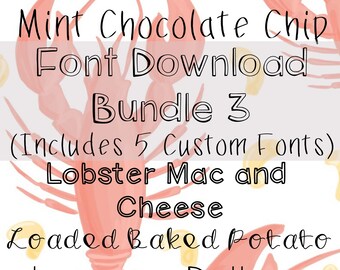 Font Download 3 Digital Font Downloads, 5 Immediate Font Downloads