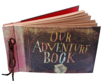 Our Adventure Book, Guest Book, Engagements, Photo Album, Memory Book, Wedding Album, Scrapbook, Handmade, Wedding, Present, Gift