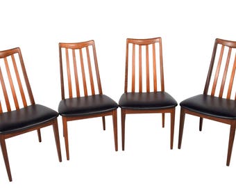 Set Of 4 Teak Dining Chairs By G Plan
