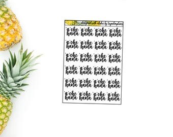 ʻAʻohe Hana l Planner Stickers
