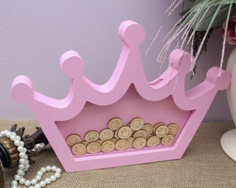 Crown Reward Drop Box, Birthday Gift, Kids Reward Drop Box, Reward System, Children Reward Chart Drop Box, Good Behaviour Reward Jar