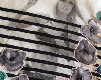 Customized striped sweater - summer in Saint Tropez.