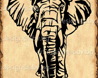 Vector ELEPHANT, AI, eps, pdf, svg, dxf, png, jpg Download, graphical, animal, figuration, discount coupons