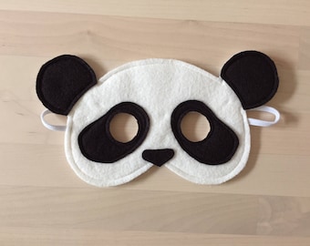 Soft Felt Panda Mask / Costume