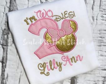 Im TWO-dles Birthday Shirt