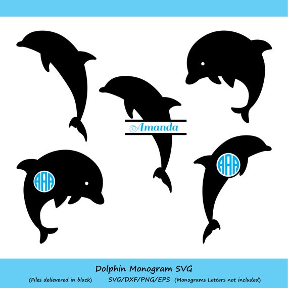 Download Dolphin svg Dolphin monogram svg Nautical svg dolphins svg