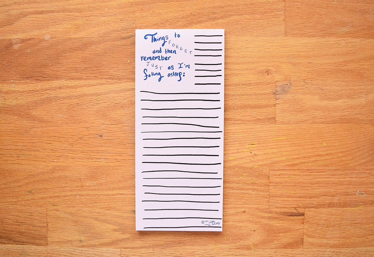 Funny Notepad listing notepad note pad gift for her funny