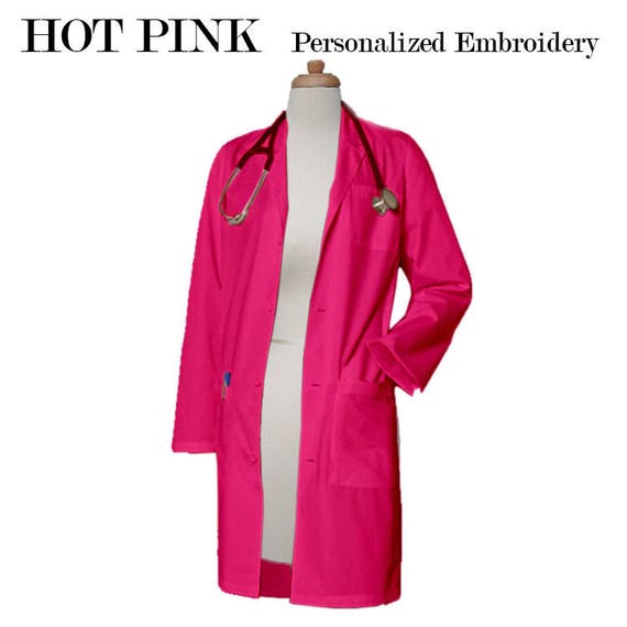 Gestures Color Lab Coat 40 inches long in custom made sizing