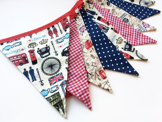 London Home Decor British Bunting Party London Home Decor British Bunting Party
