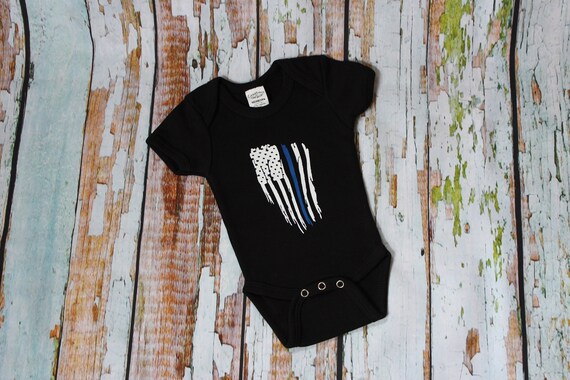 thin blue line baby clothes