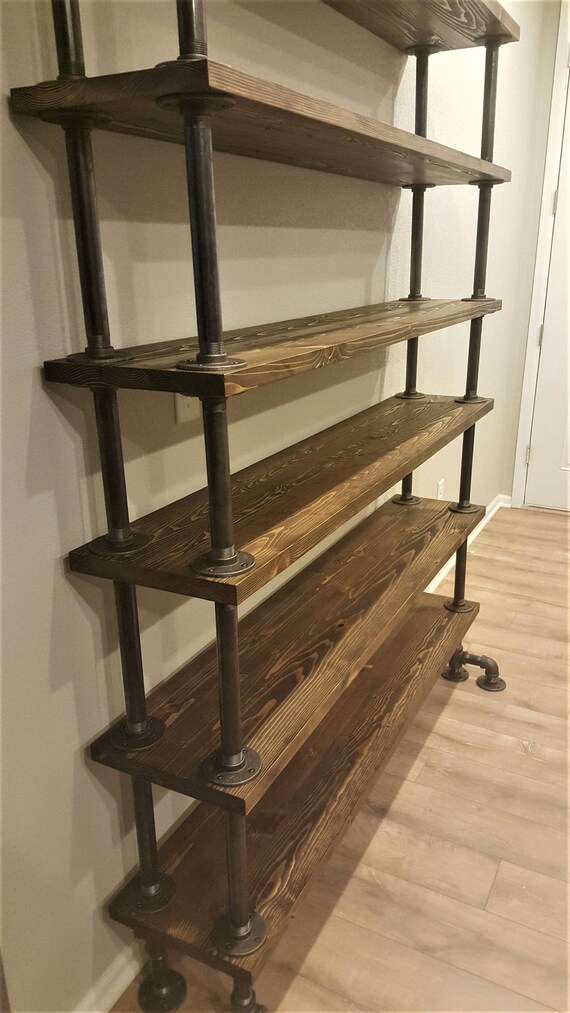 Industrial Pipe Bookshelf High Rise Edition
